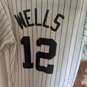 Yankees Majestic Wells Size 40 Authentic